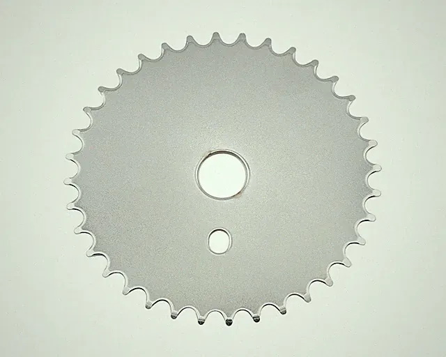 Bicycle Chainring Sprocket JS-67 36 Teeth Chrome Beach Cruiser BMX Bike Solid.