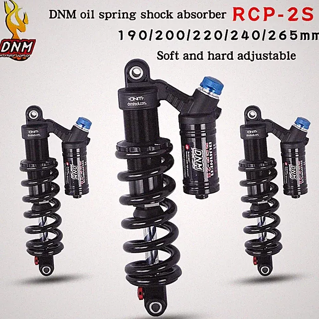 DNM AM/FR/DH/MTB Bicycle Oil Spring Rear Shock Absorber 190-265mm Soft Tail