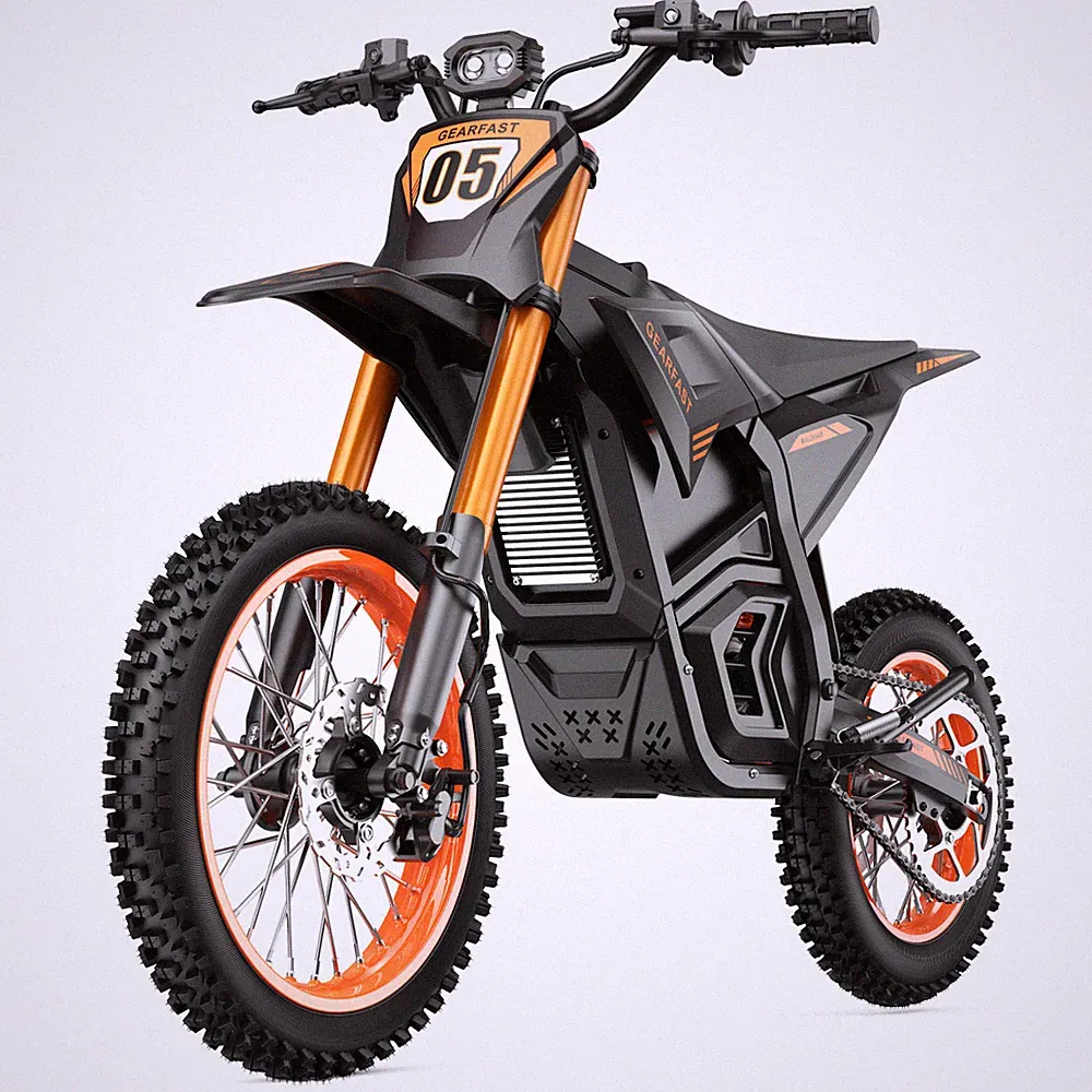 Electric Dirt Bike Peak 3000W 48V 21AH Motor Bicycle 34MPH Ebike for Teens Adult