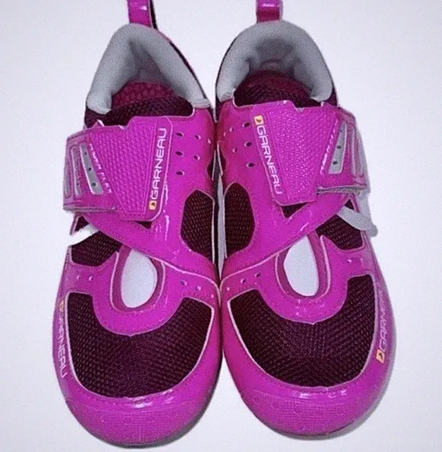 LOUIS GARNEAU Tri X-Speed Cycling Shoes Magenta Pink | Women’s US 9 / EU 40 SP
