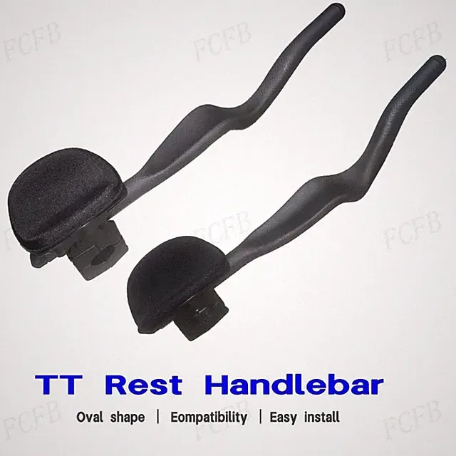 Road Bike Triathlon Time Trial 3K Full Carbon Bicycle Rest TT Handlebar 35°