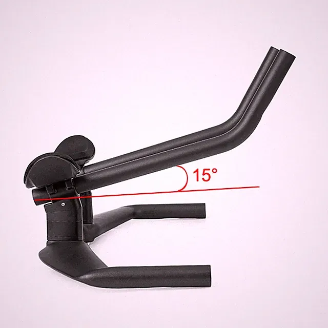 Triathlon Bicycle Carbon Handlebar 5 Degrees Regardless of Left and Right Arms